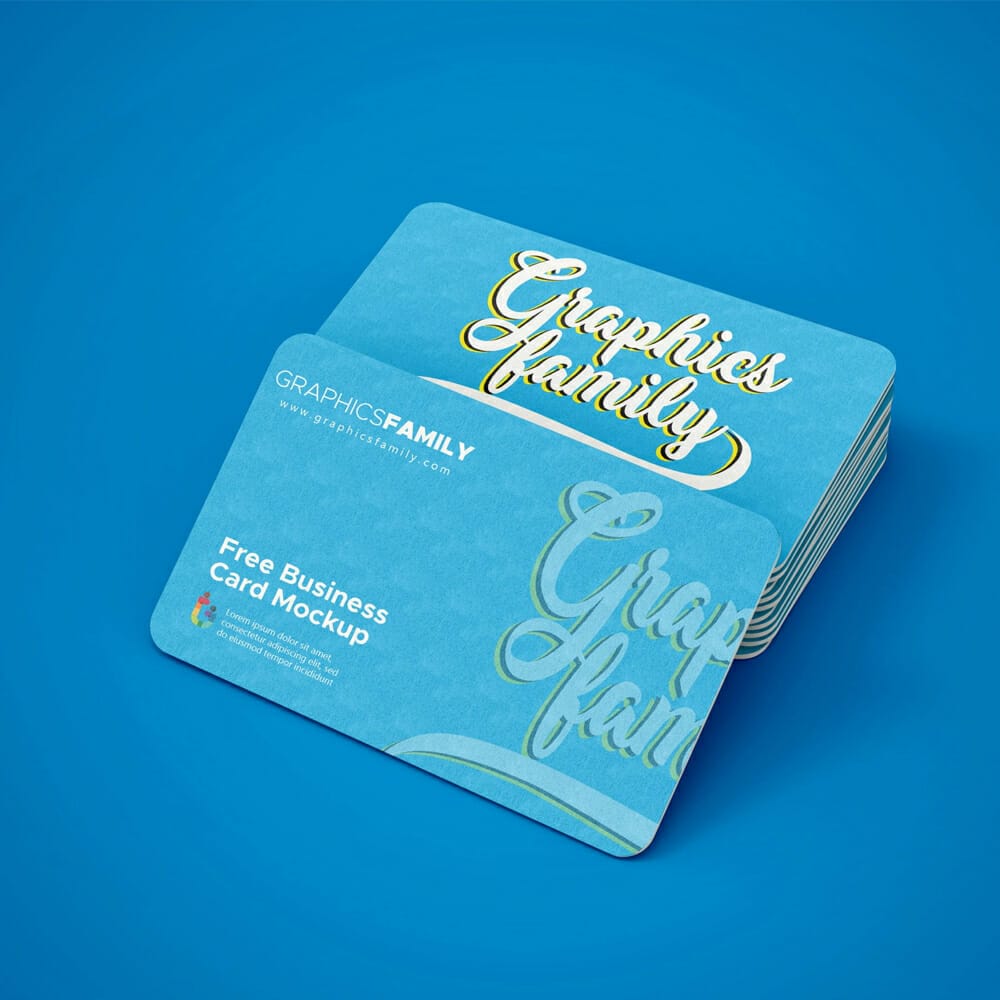 20 Amazing Business Card Mockups with Free PSD Files