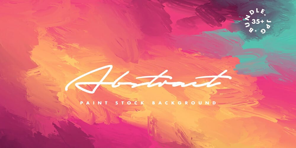 Abstract Oil Paint Background