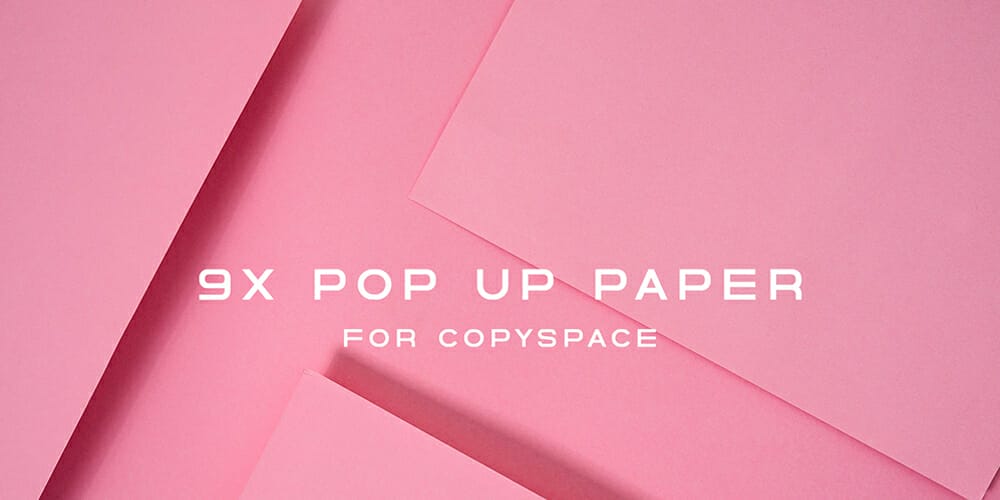 Abstract Pop Up Paper Background
