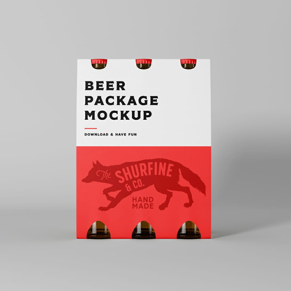 Beer Package Mockup