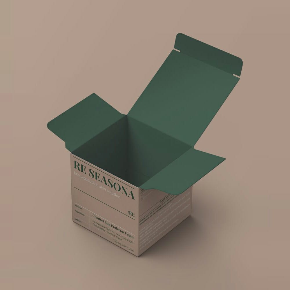 Box Packaging Mockup PSD Templates