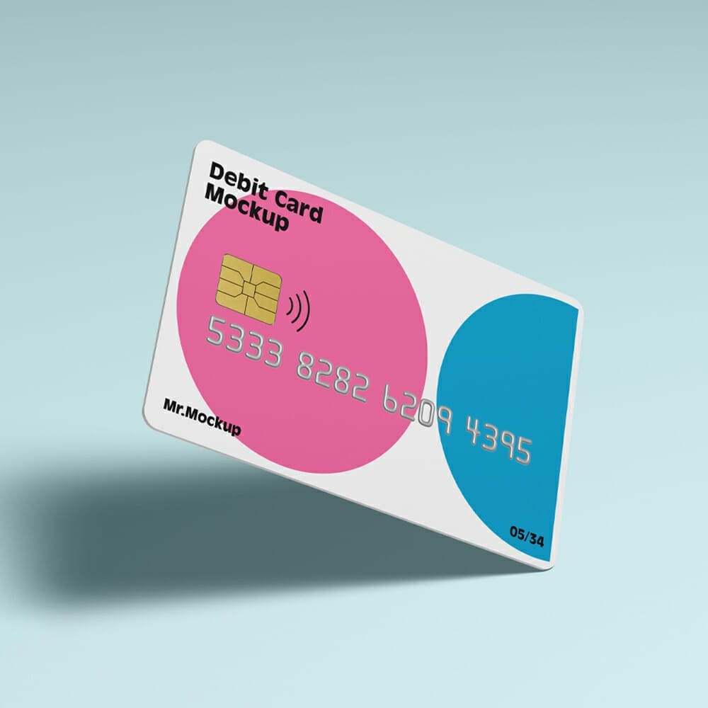 Debit Card Mockup