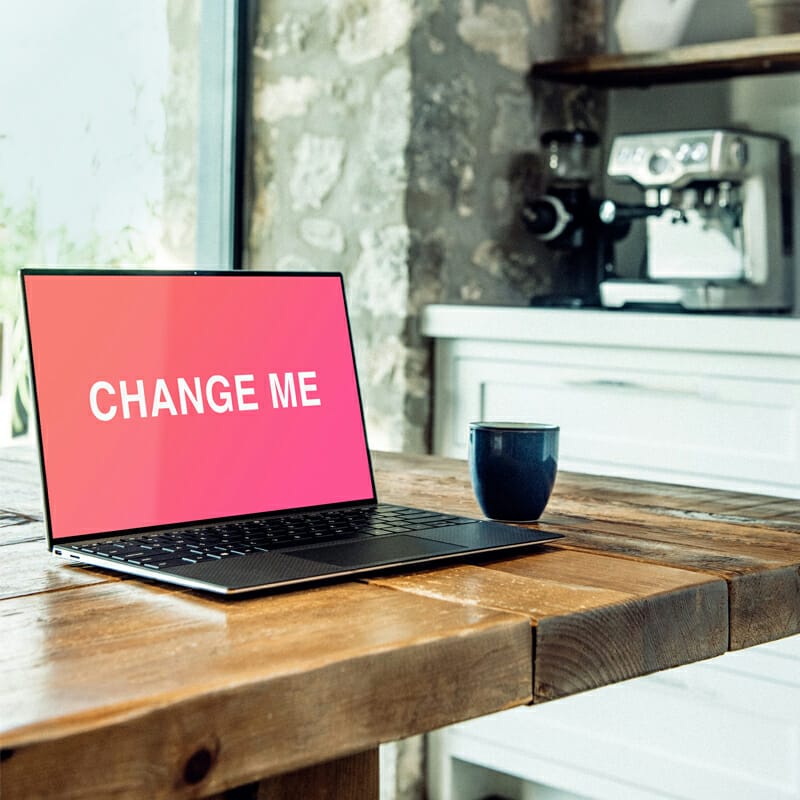 Dell XPS Laptop Free PSD Mockup