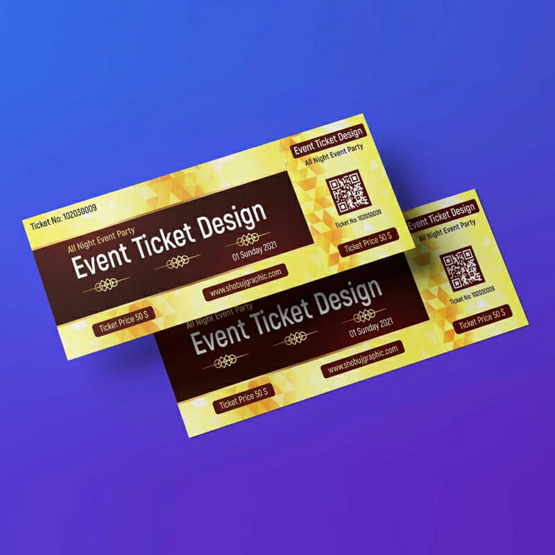 Event Ticket Mockup Template » CSS Author