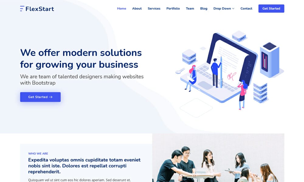 FlexStart - Bootstrap Startup Template