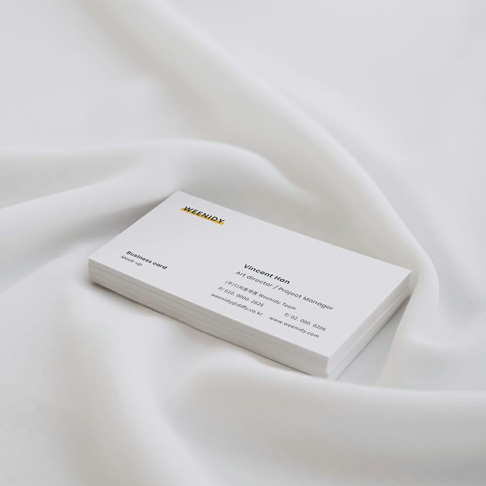 Free Business Card Mockup PSD