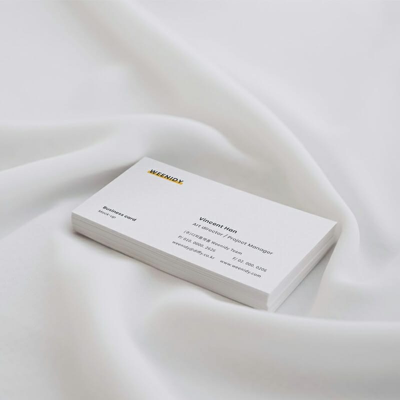 Free Business Card Mockup PSD