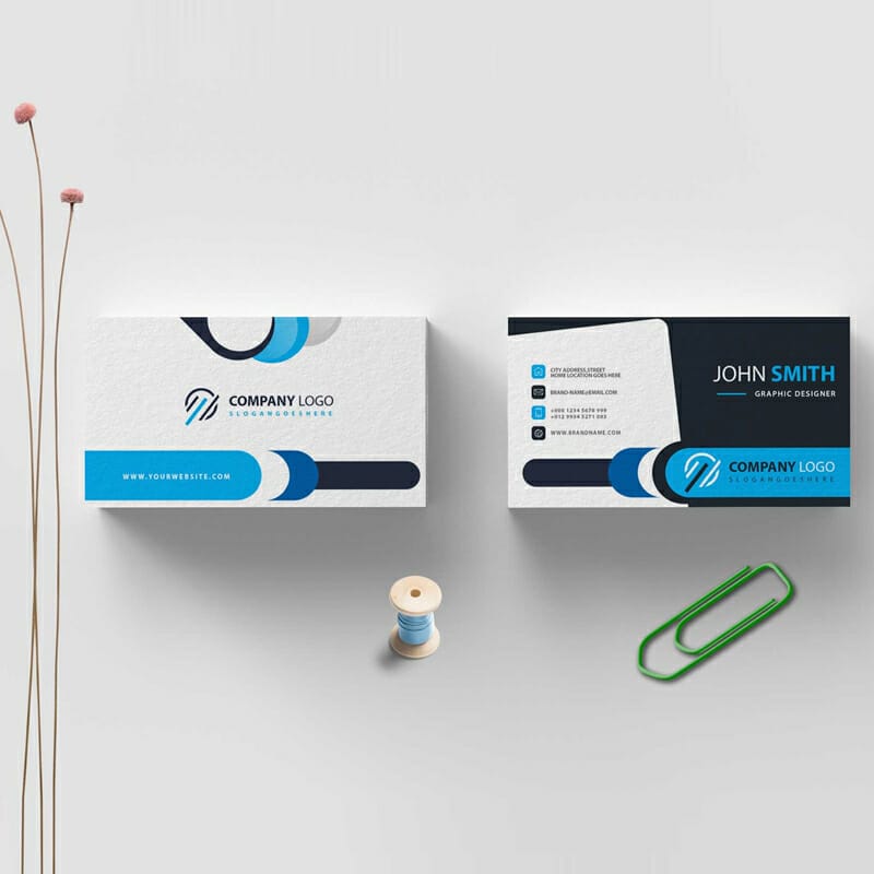 Free Business Card Mockup PSD Templates