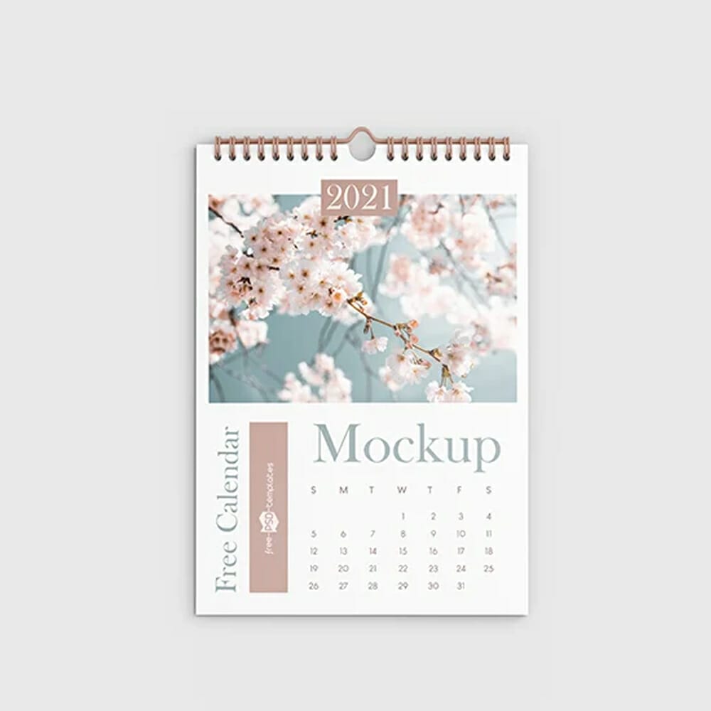 Free Calendar Mockup