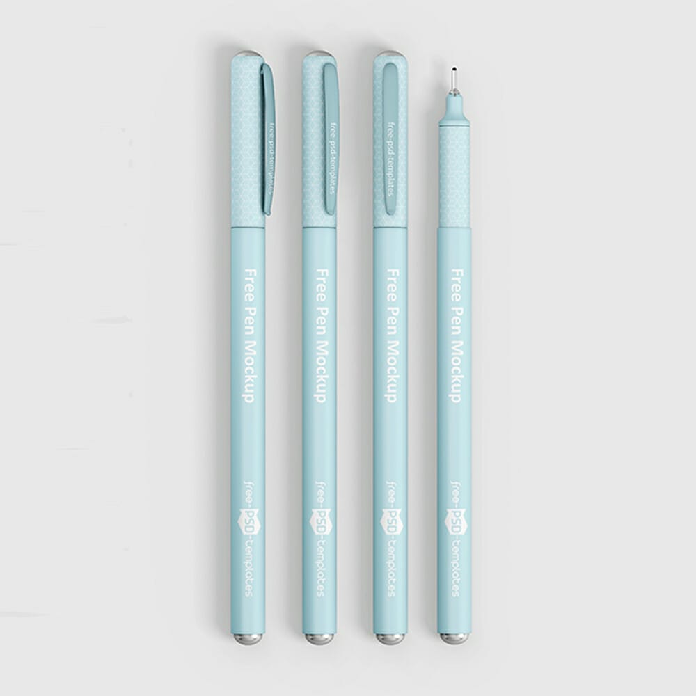 Free Pen Mockup