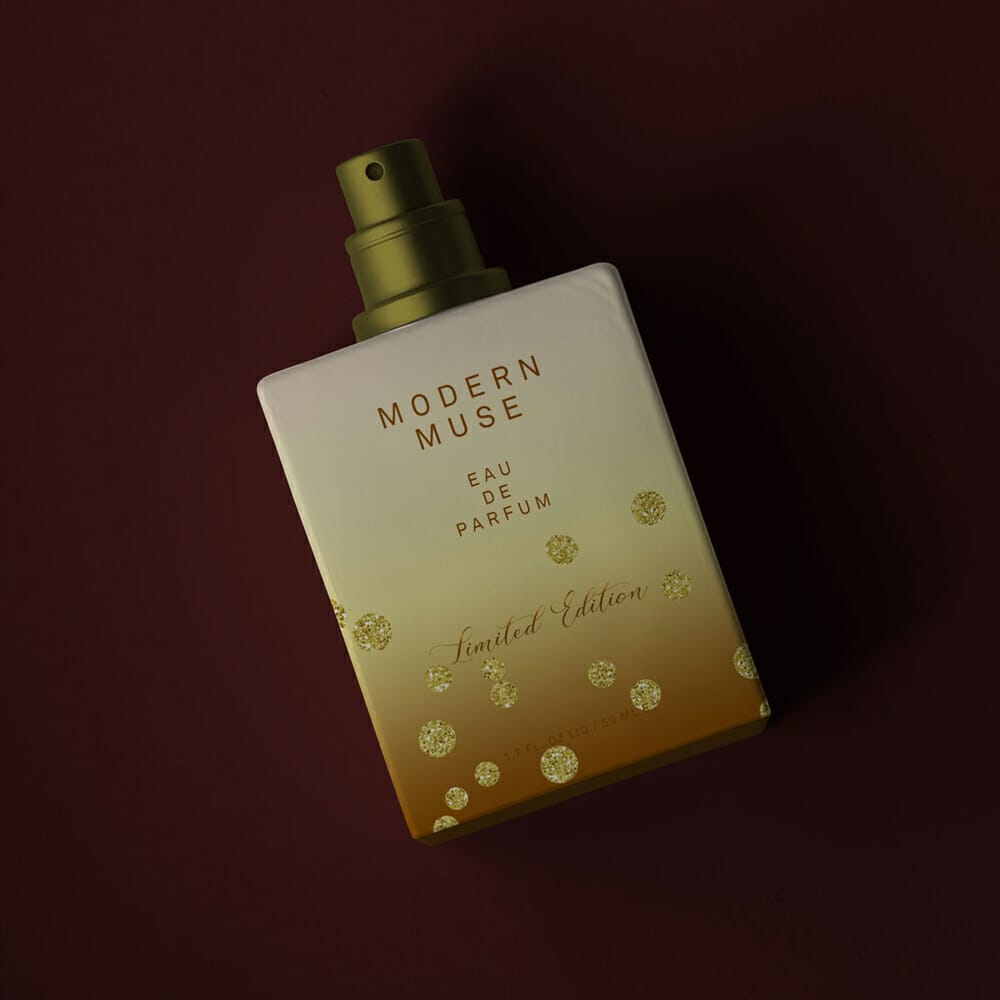 Free Perfume Bottle Mockup PSD
