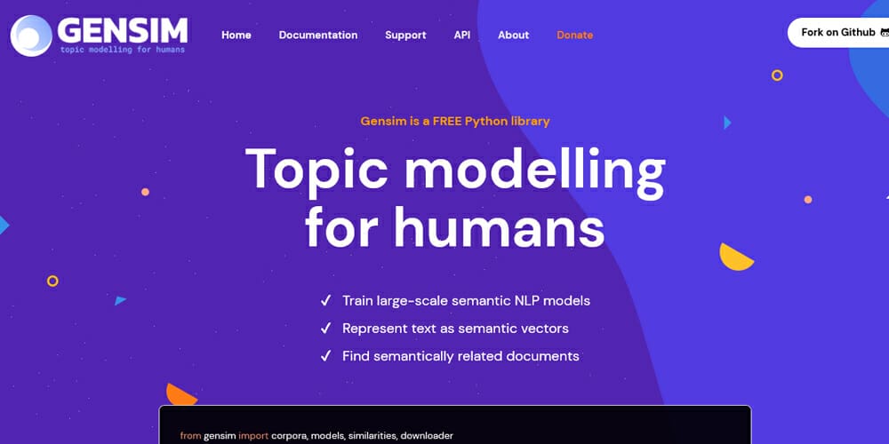 Python Libraries for Machine Learning 23 Gensim