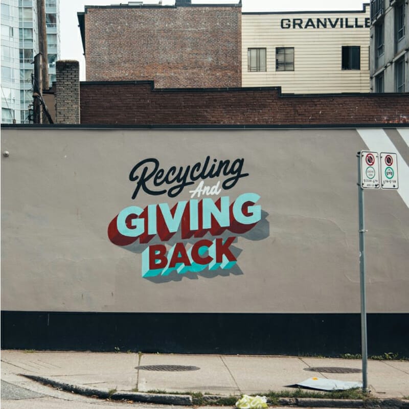 Graffiti Wall PSD Mockup