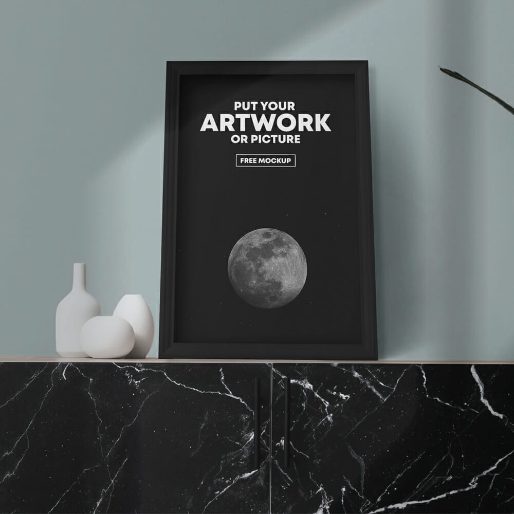 Picture Frame Free Mockup