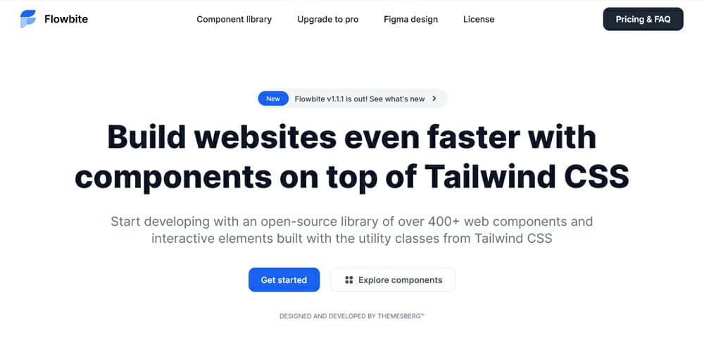 Free Tailwind CSS UI Components and Resources 17 Flowbite