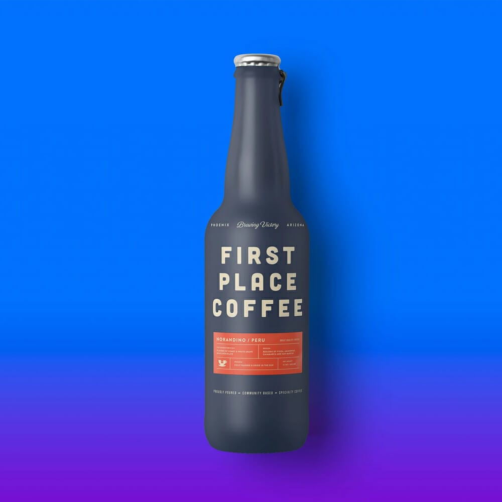 Beer Bottle Label Mockup