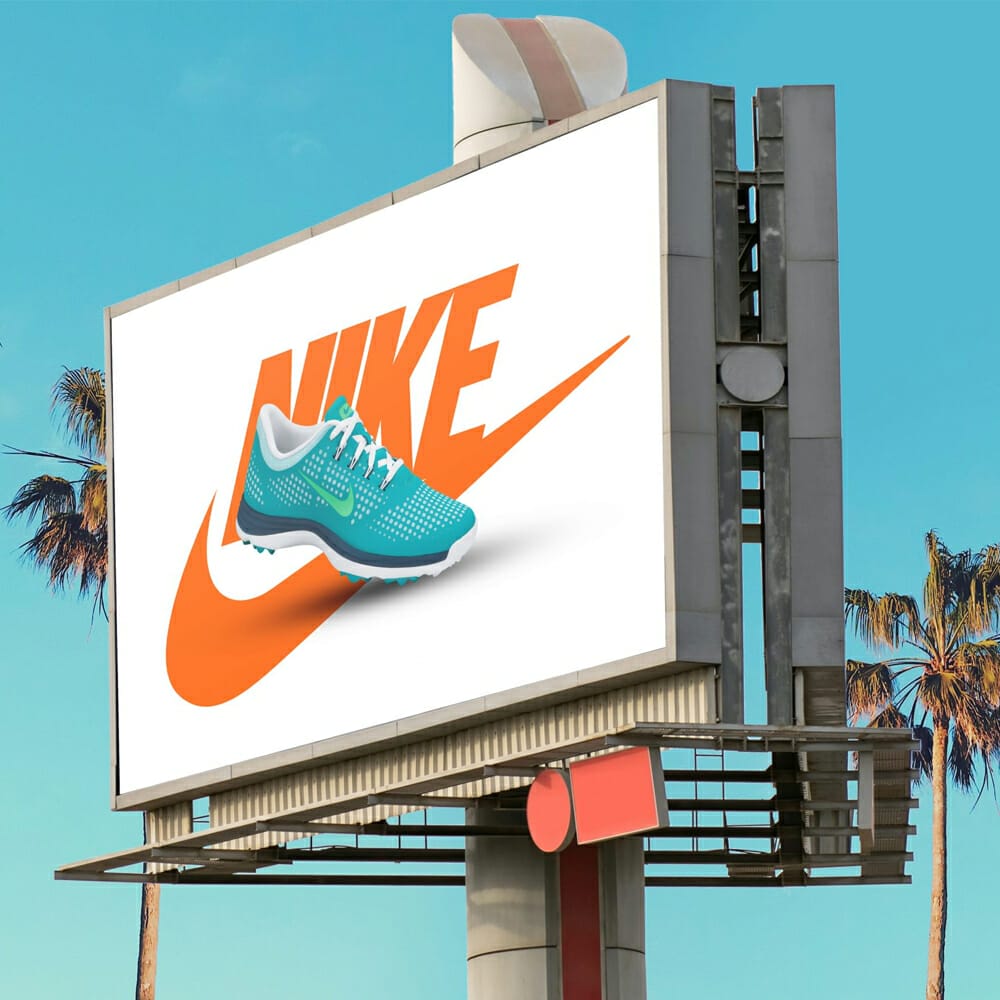 Big Outdoor Billboard Mockup