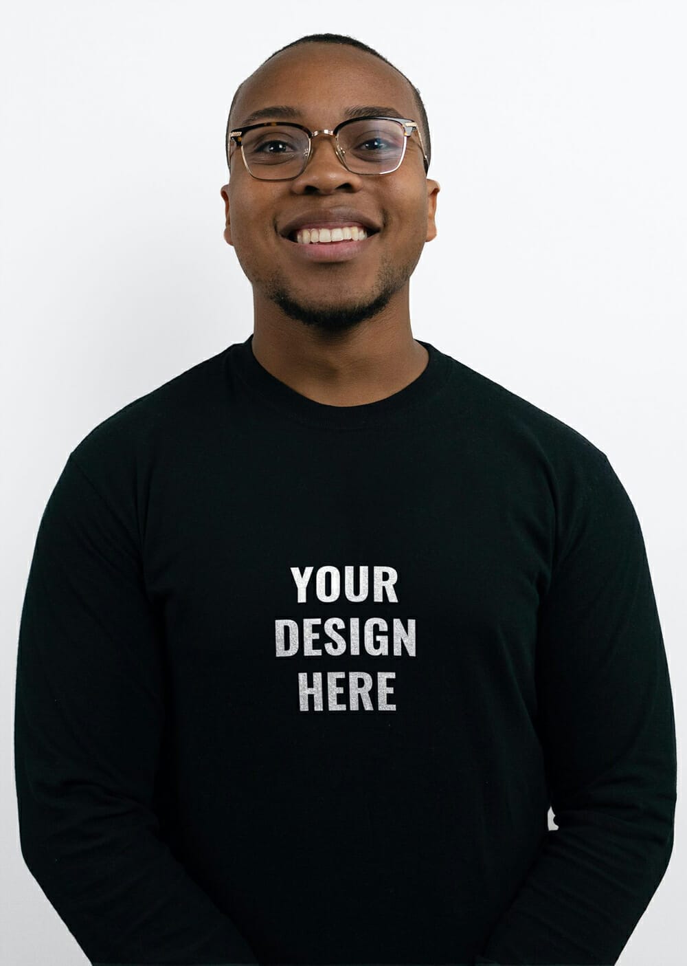 Black T-Shirt Mockup