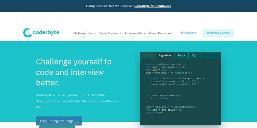 Best Places to Learn Web Development 89 coderbyte