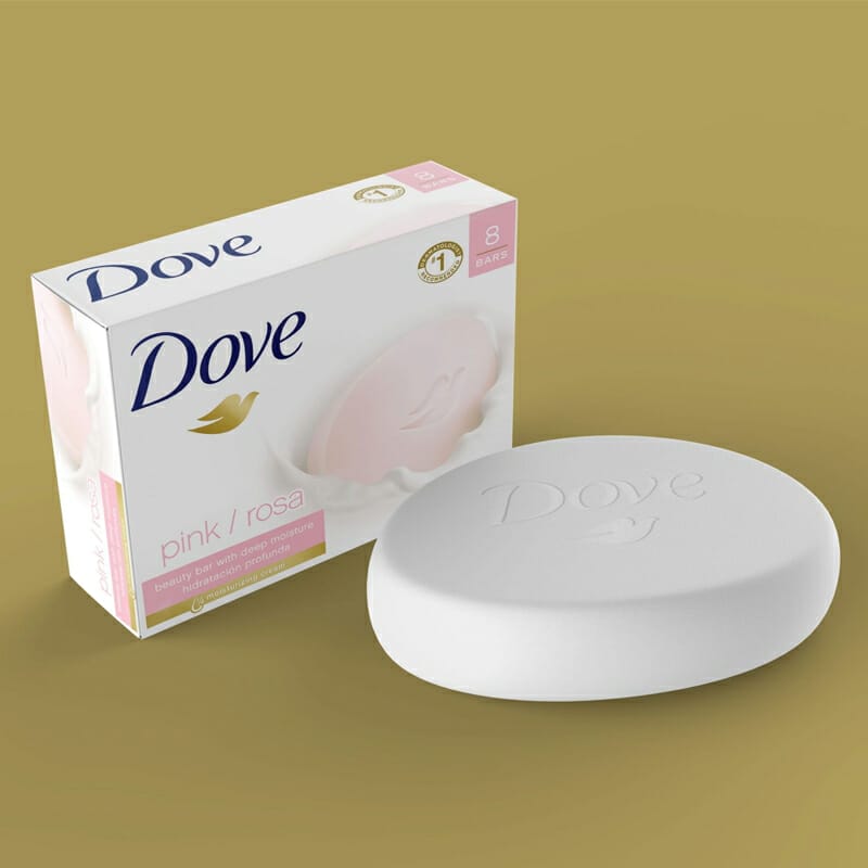 Dove Soap Branding Mockup