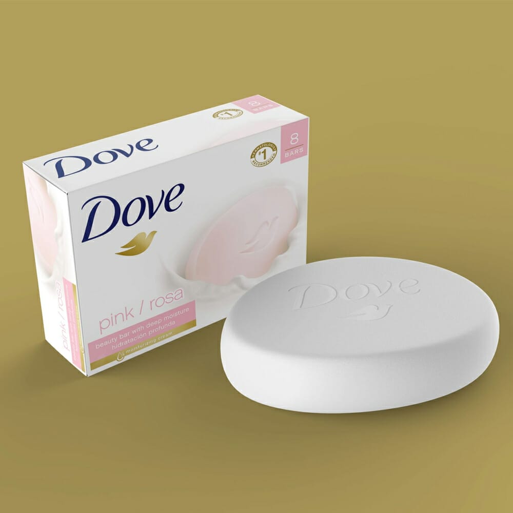 Dove Soap Branding Mockup