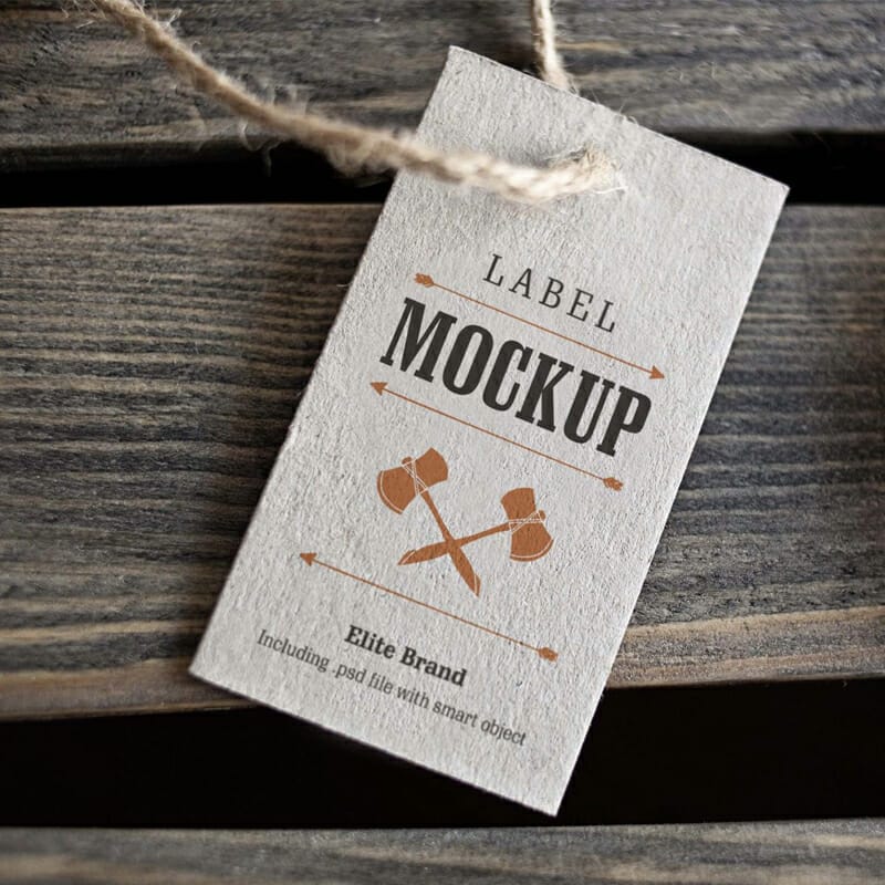 Elite Tag Mockup