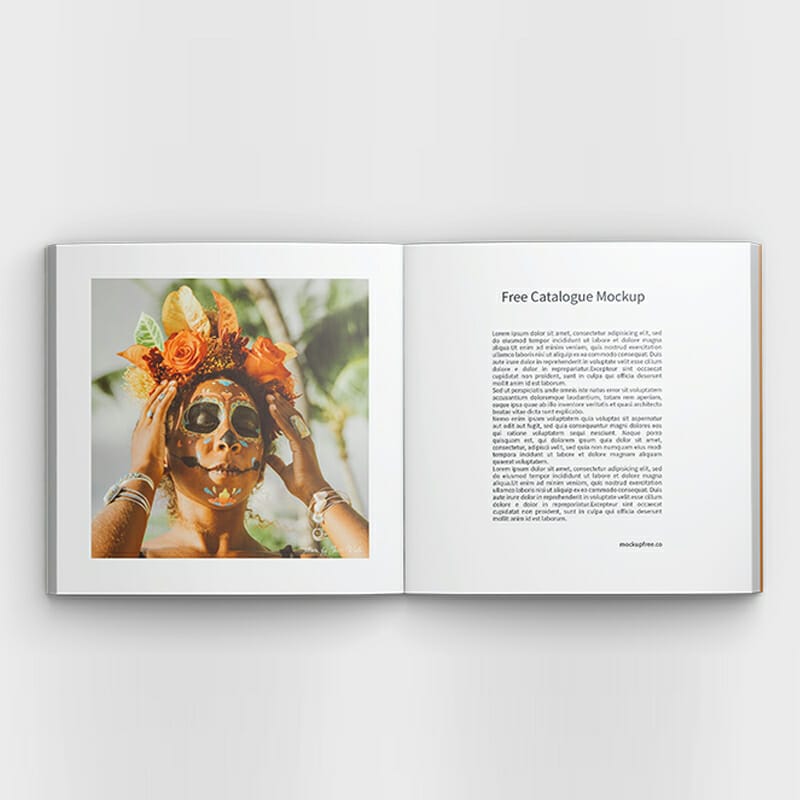 Free Catalogue Mockup