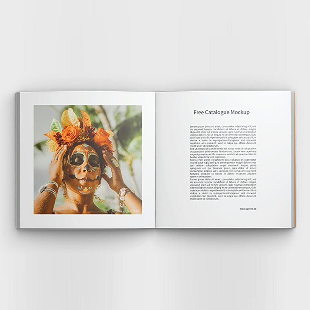 Free Catalogue Mockup