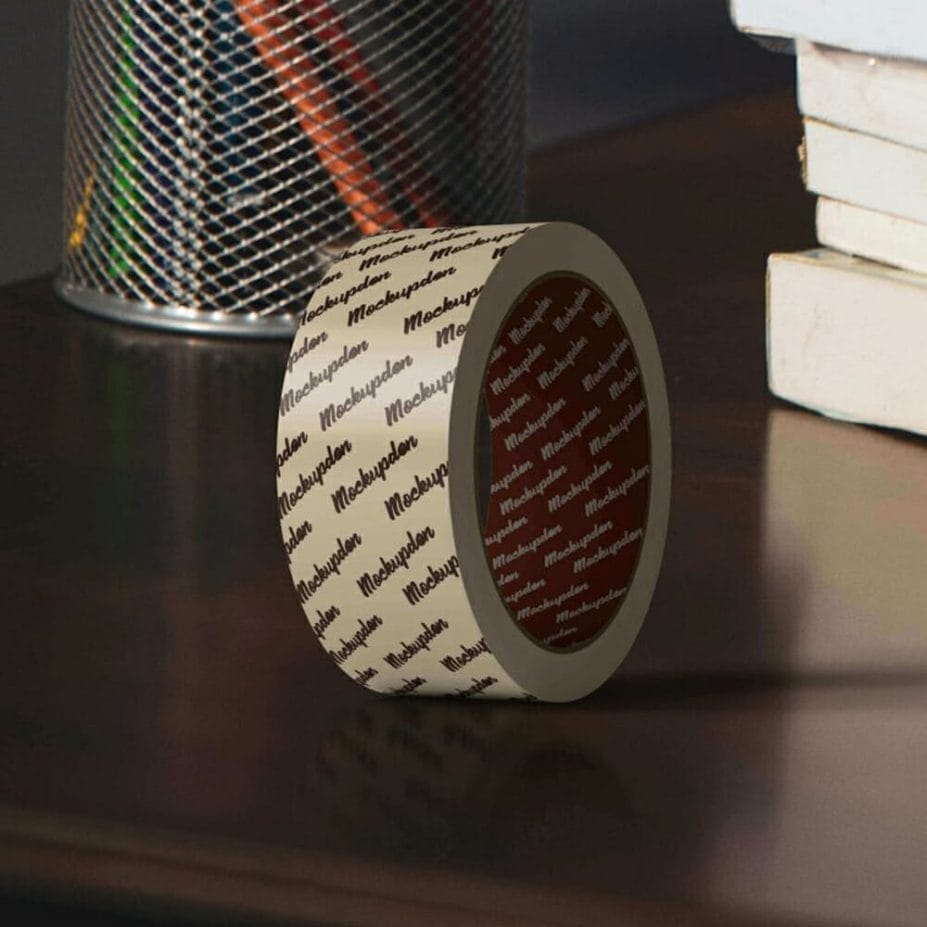 Free Duct Tape Mockup PSD Template » CSS Author