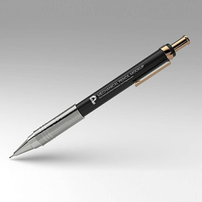 Free Mechanical Pencil Mockup