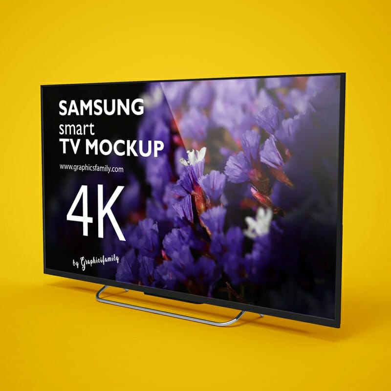 Free Samsung Smart TV Mockup