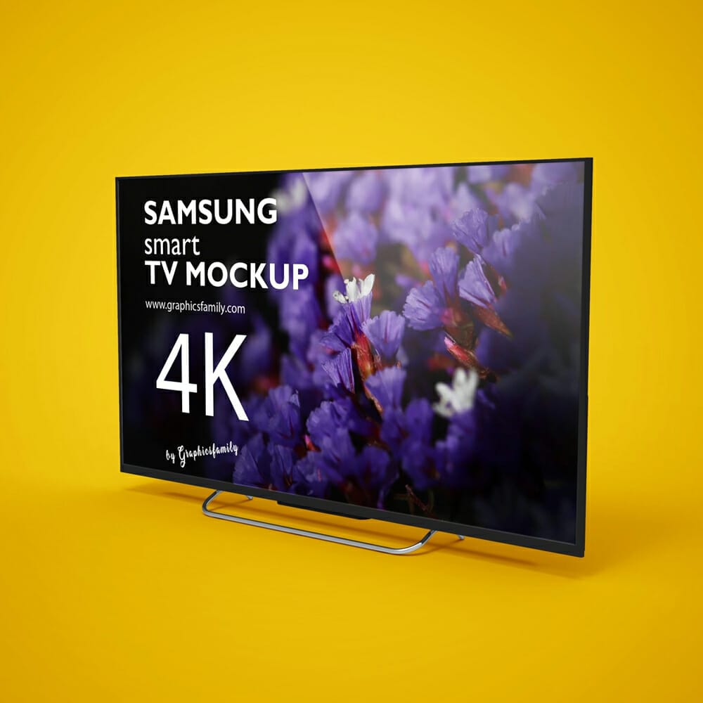 Free Samsung Smart TV Mockup