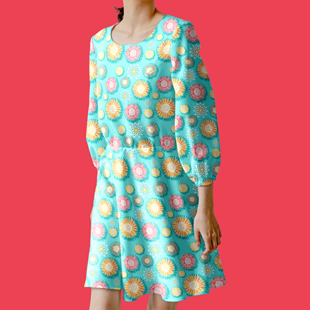 Free Stylish Female Dress Mockup