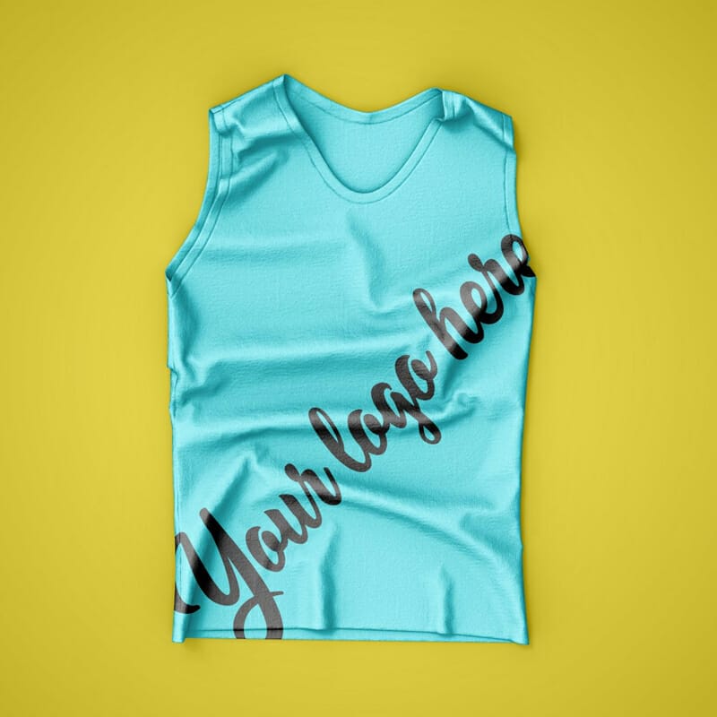 4333+ Free Tank Top Mockup Psd