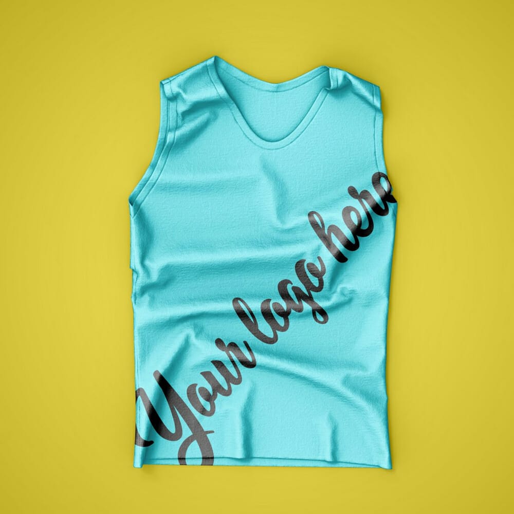Free Tank Top Mockup