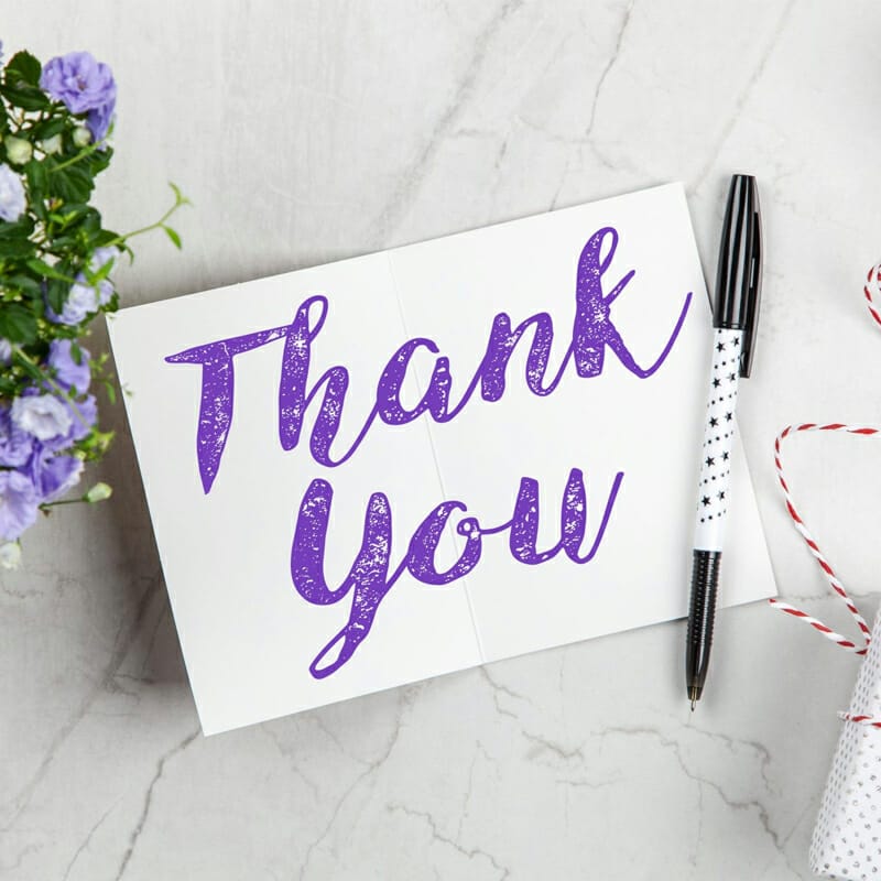 Greeting Card PSD Mockup