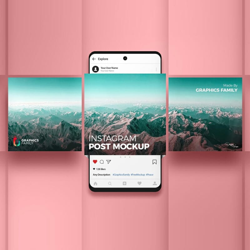 Instagram Post Mockup