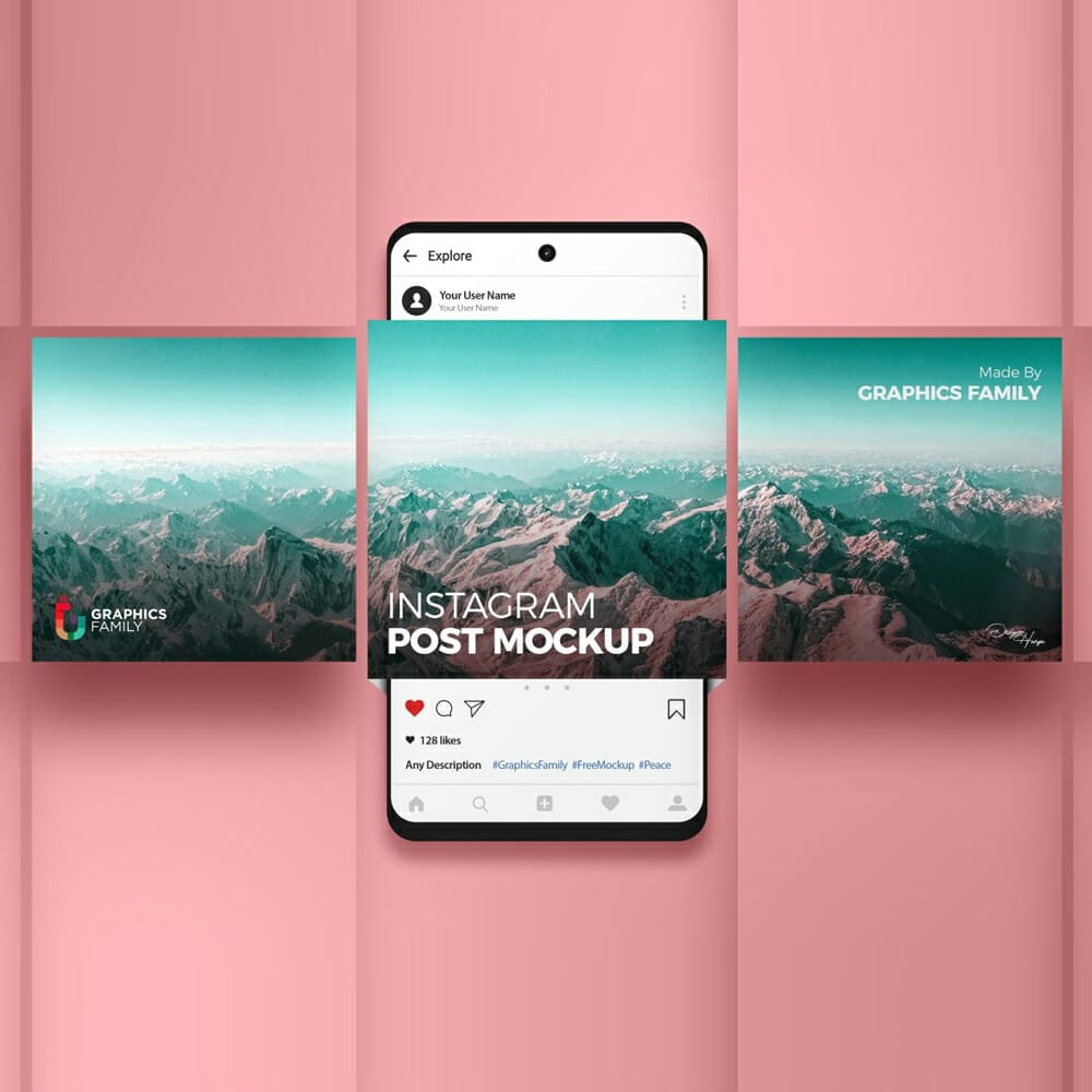 Instagram Post Mockup