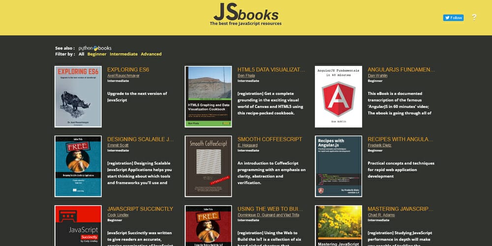 Ultimate Collection Of JavaScript Learning Resources(FREE)