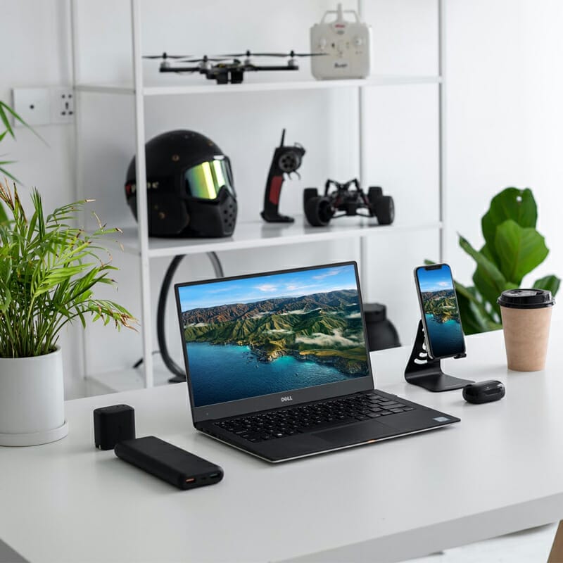 Laptop and Smartphone Mockup