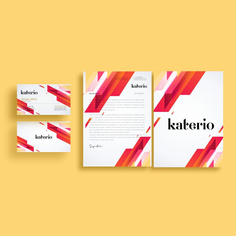 Modern Stationery Business Pack Free PSD