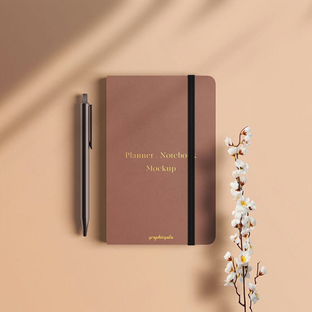 Planner/Notebook Mockup
