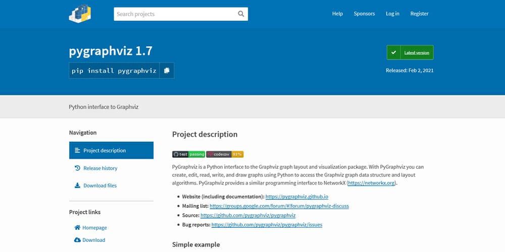 Python Libraries for Data Visualization 8 PyGraphviz