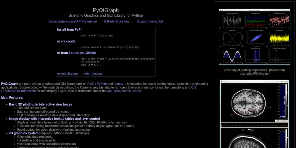 Python Libraries for Data Visualization 9 PyQtGraph