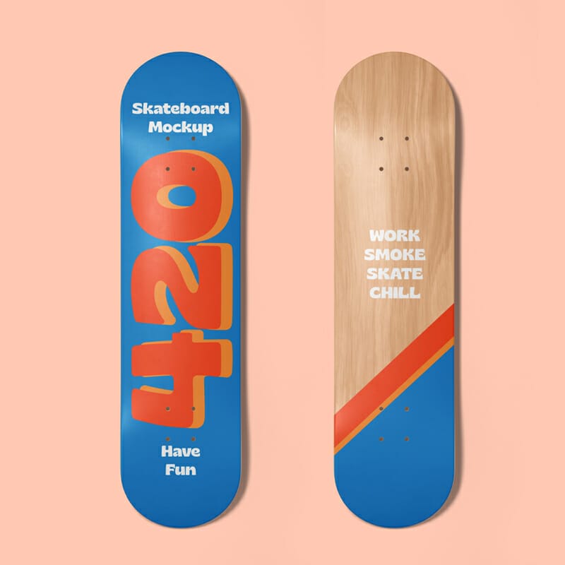 Skateboard Mockup