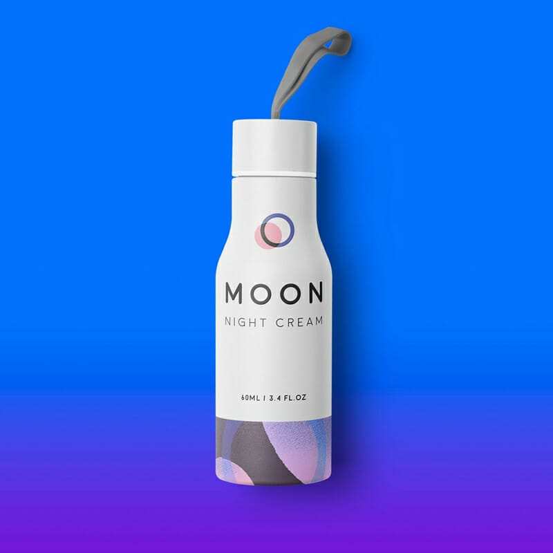 Small Gym Water Bottle Mockup