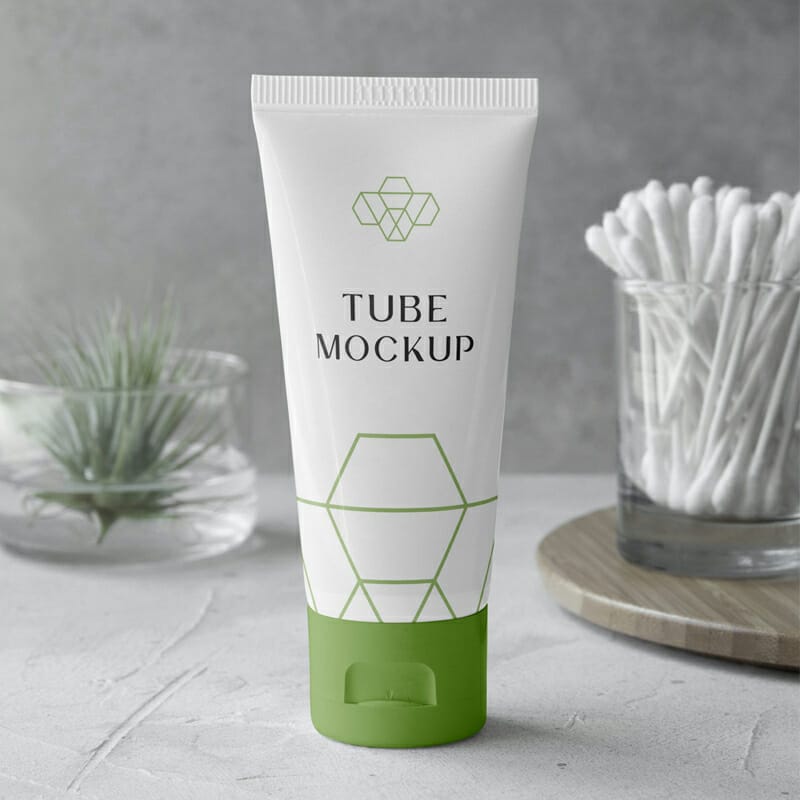 Tube PSD Mockup