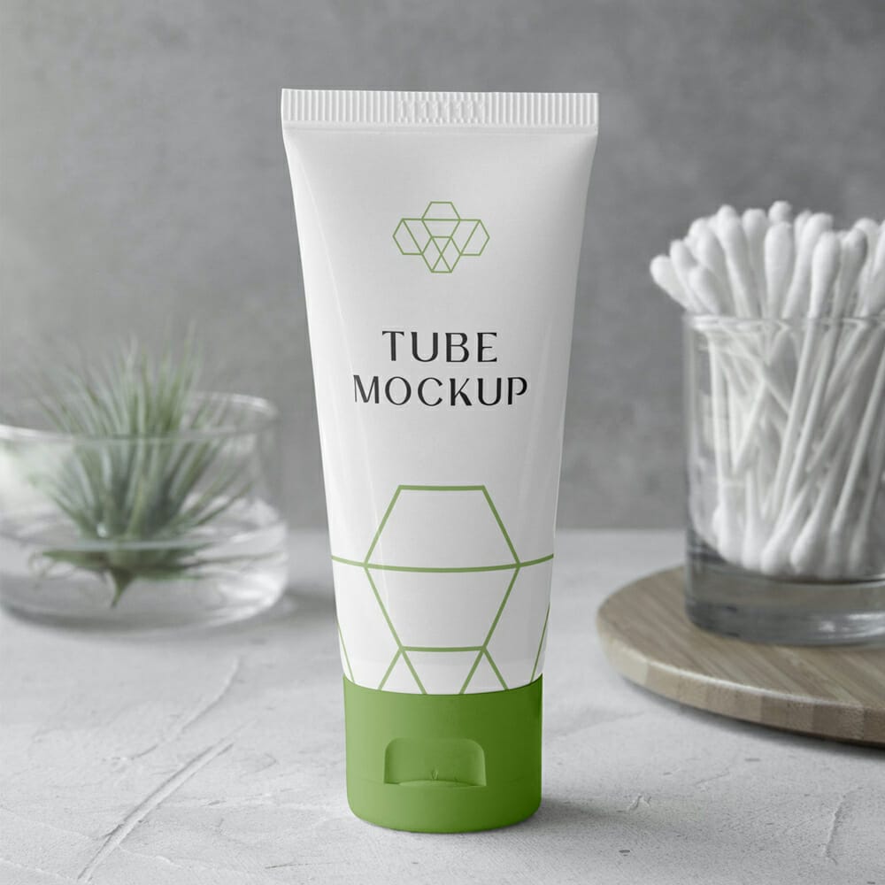 Tube PSD Mockup