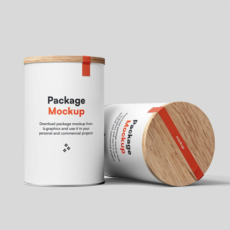 Two Tin Can Mockups