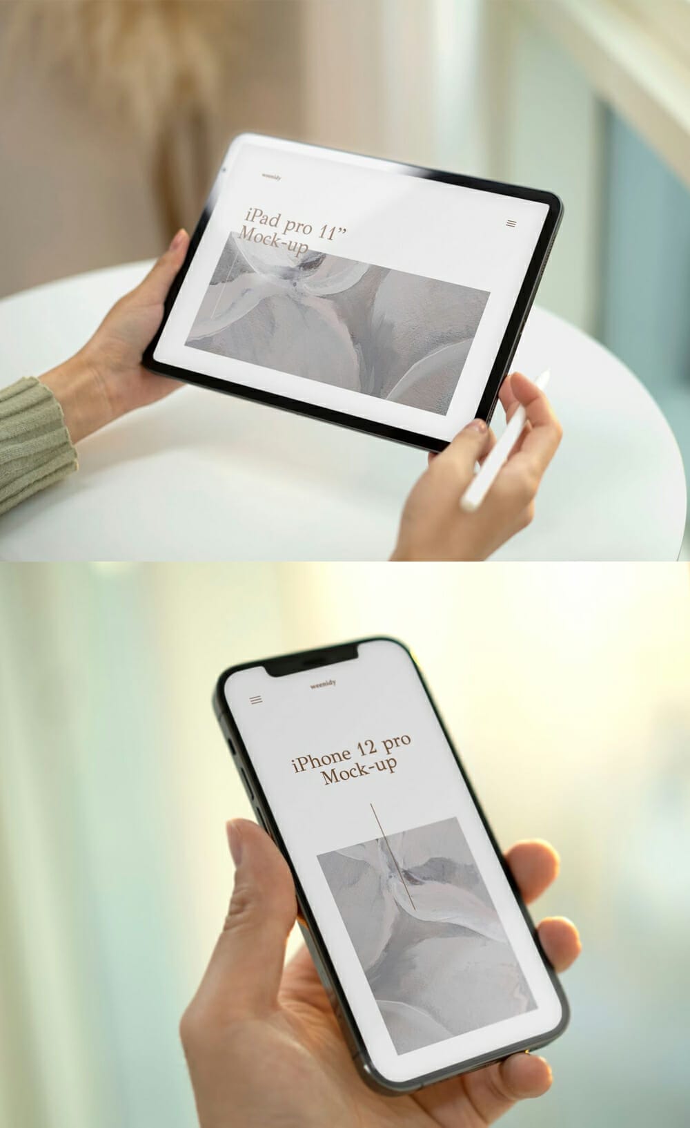 iPhone & iPad Mockup Set